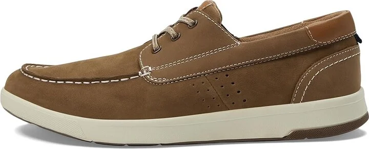 Florsheim Crossover Moc Toe Boat Shoes Men's Shoes Mushroom : 7 M (D), Leather/Rubber - Image 6
