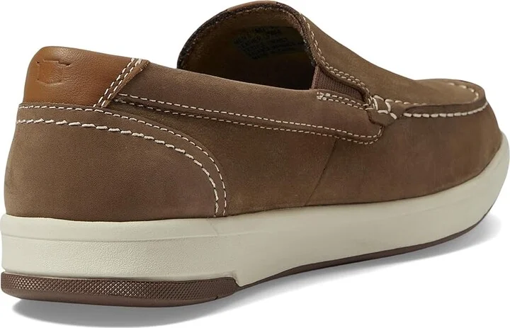 Florsheim Crossover Moc Toe Slip-On Men's Shoes Mushroom : 8.5 M (D), Leather - Image 4