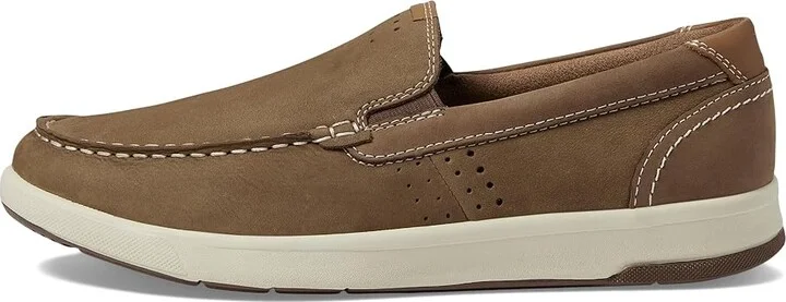 Florsheim Crossover Moc Toe Slip-On Men's Shoes Mushroom : 8.5 M (D), Leather - Image 6
