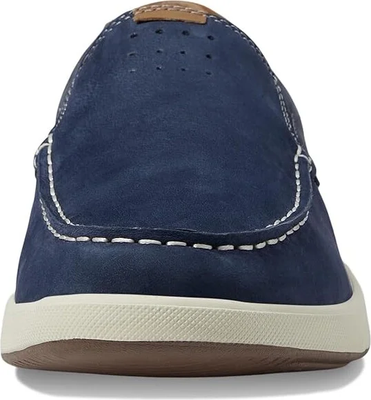Florsheim Crossover Moc Toe Slip-On Men's Shoes Navy : 8.5 M (D), Leather - Image 5