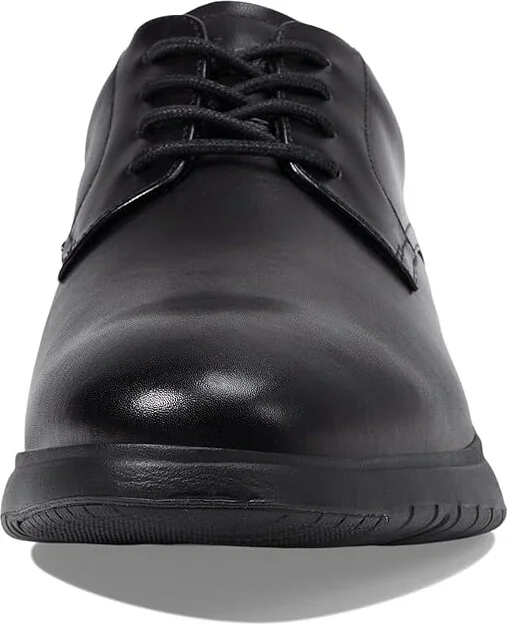 Florsheim Dash Plain Toe Oxford Men's Lace Up Wing Tip Shoes Black : 10 W (3E), Leather - Image 5