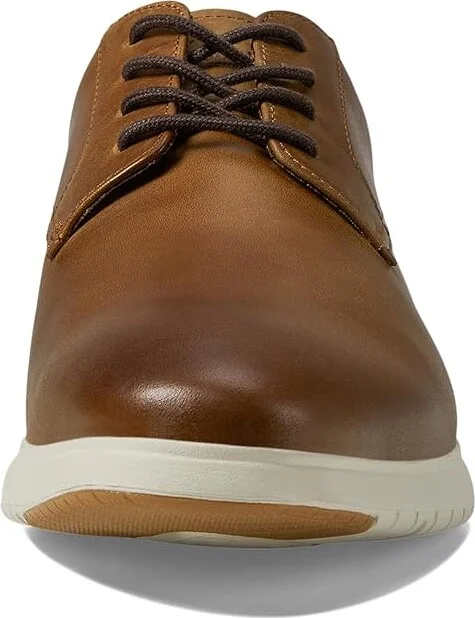 Florsheim Dash Plain Toe Oxford Men's Lace Up Wing Tip Shoes Brown Crazy Horse : 12 W (3E), Leather - Image 5