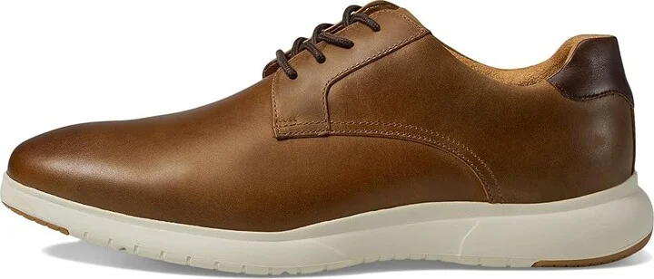 Florsheim Dash Plain Toe Oxford Men's Lace Up Wing Tip Shoes Brown Crazy Horse : 12 W (3E), Leather - Image 6