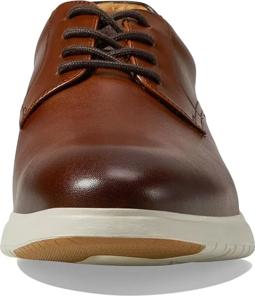 Florsheim Dash Plain Toe Oxford Men's Lace Up Wing Tip Shoes Cognac : 8.5 M (D), Leather - Image 5