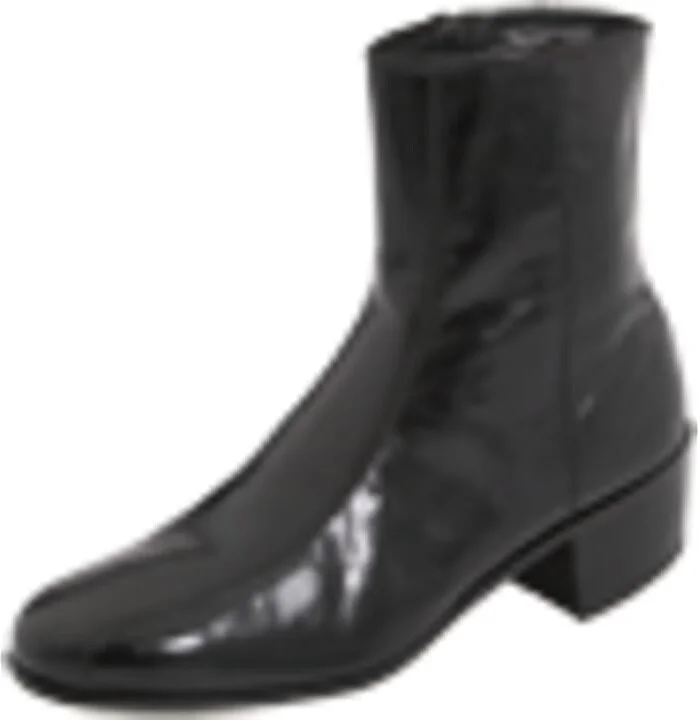 Florsheim Duke Men's Dress Zip Boots Black Cavello : 6 D (M), Leather - Image 2