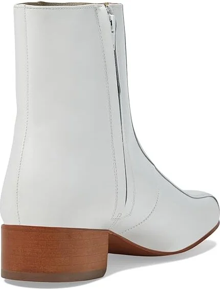 Florsheim Duke Men's Dress Zip Boots White : 9 D (M), Leather - Image 4