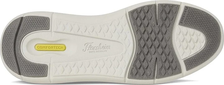 Florsheim Fleet Knit Elastic Lace Sneakers Men's Shoes Gray : 10 M (D), Leather - Image 3