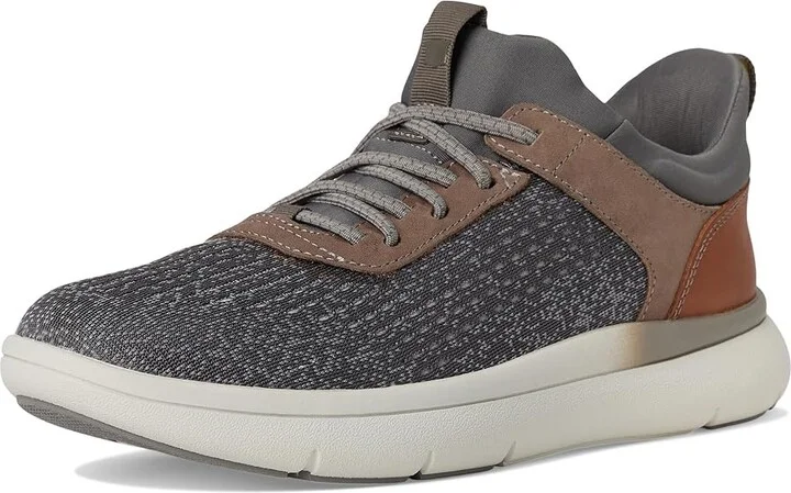 Florsheim Fleet Knit Elastic Lace Sneakers Men's Shoes Gray : 10 M (D), Leather - Image 5