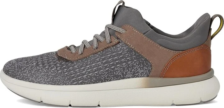 Florsheim Fleet Knit Elastic Lace Sneakers Men's Shoes Gray : 10 M (D), Leather - Image 6