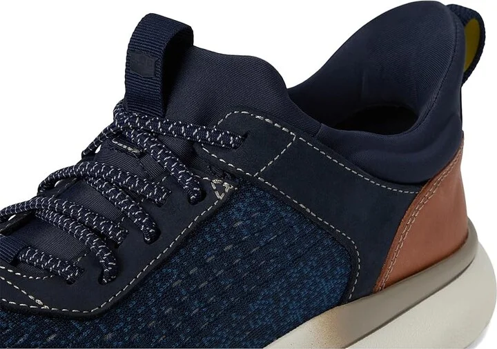 Florsheim Fleet Knit Elastic Lace Sneakers Men's Shoes Navy : 12 M (D), Leather - Image 7