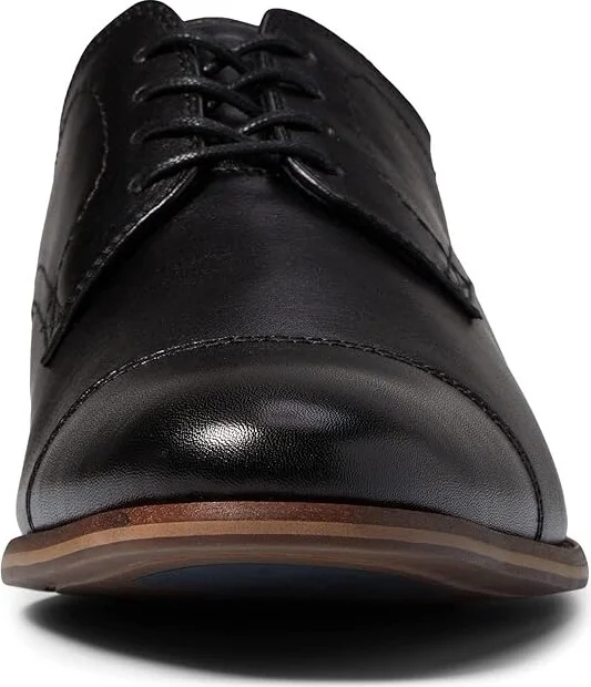 Florsheim Flex Cap Toe Oxford Men's Shoes Black Smooth Leather : 7.5 M (D) - Image 2