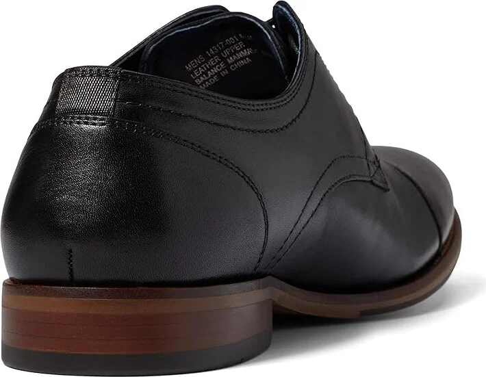 Florsheim Flex Cap Toe Oxford Men's Shoes Black Smooth Leather : 7.5 M (D) - Image 4