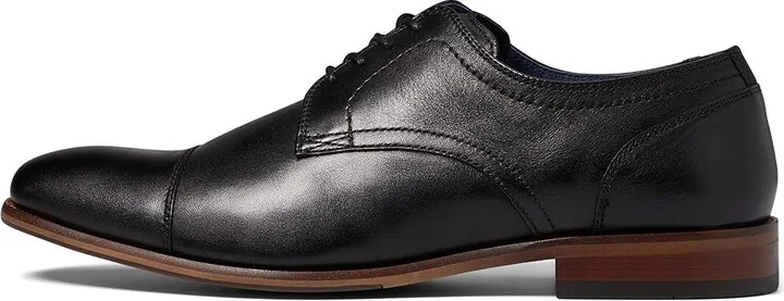 Florsheim Flex Cap Toe Oxford Men's Shoes Black Smooth Leather : 7.5 M (D) - Image 5