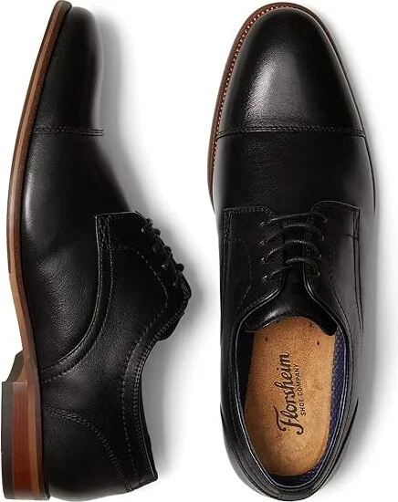 Black Smooth Leather