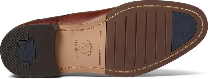 Florsheim Flex Cap Toe Oxford Men's Shoes Cognac Smooth Leather : 7 M (D) - Image 3