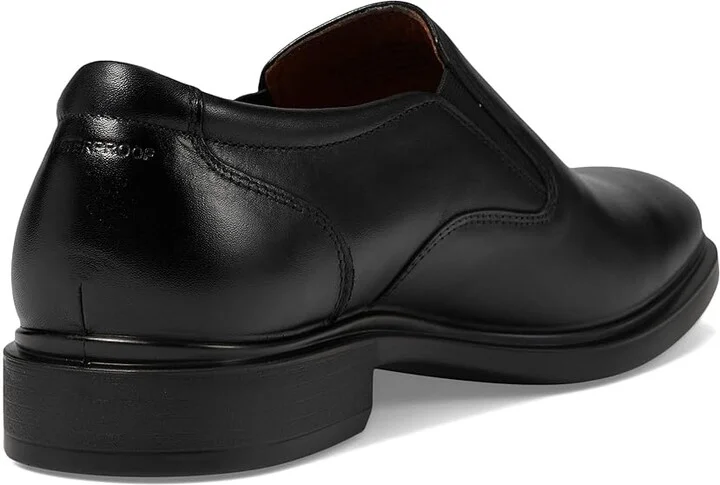 Florsheim Forecast Plain Toe Slip-On Men's Shoes Black Smooth : 7.5 M (D), Leather - Image 4