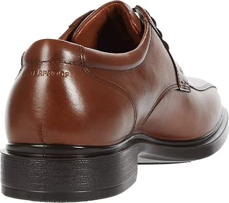 Florsheim Forecast Waterproof Bike Toe Oxford Men's Shoes Cognac Smooth : 7 M (D), Leather - Image 4