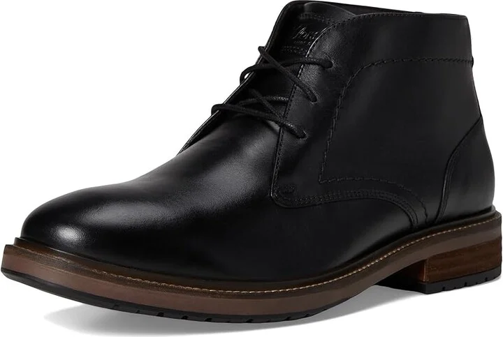 Florsheim Forge Plain Toe Chukka Men's Boots Black : 7 W (3E), Leather - Image 5