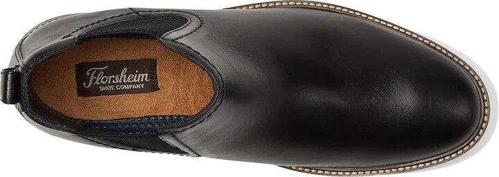 Florsheim Forge Plain Toe Gore Boot Men's Boots Black : 7 W (3E), Leather - Image 2