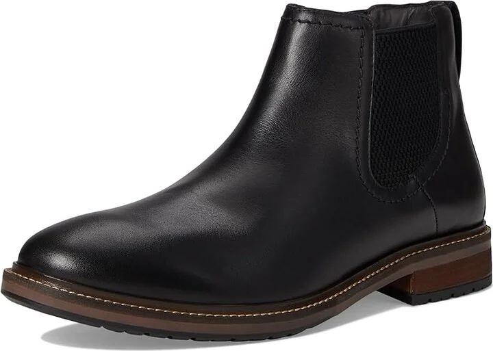 Florsheim Forge Plain Toe Gore Boot Men's Boots Black : 7 W (3E), Leather - Image 5