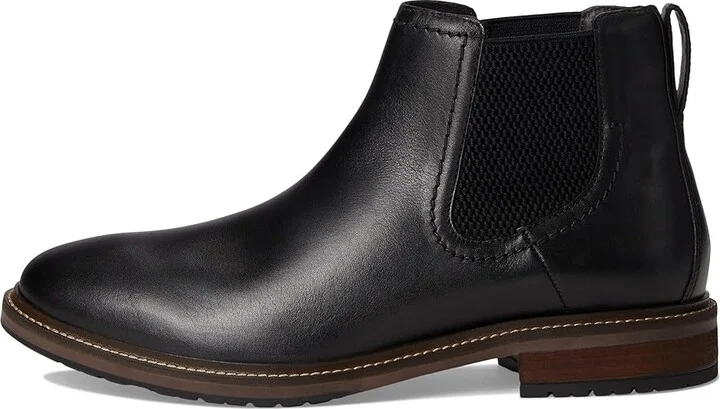 Florsheim Forge Plain Toe Gore Boot Men's Boots Black : 7 W (3E), Leather - Image 6