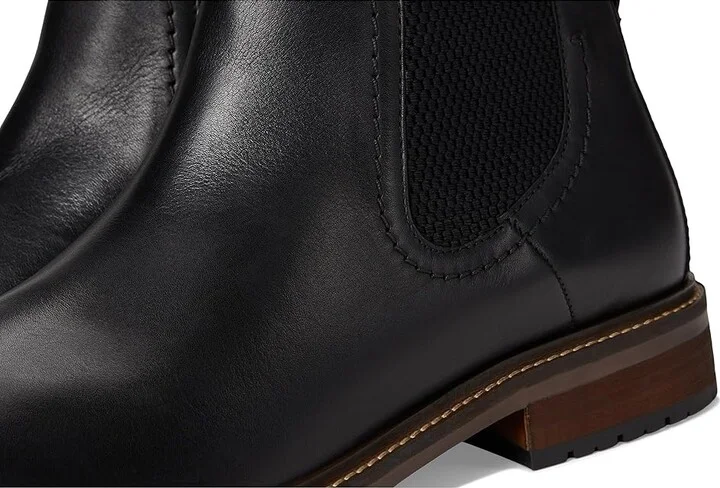 Florsheim Forge Plain Toe Gore Boot Men's Boots Black : 7 W (3E), Leather - Image 7