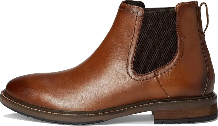 Florsheim Forge Plain Toe Gore Boot Men's Boots Cognac : 7 W (3E), Leather - Image 6