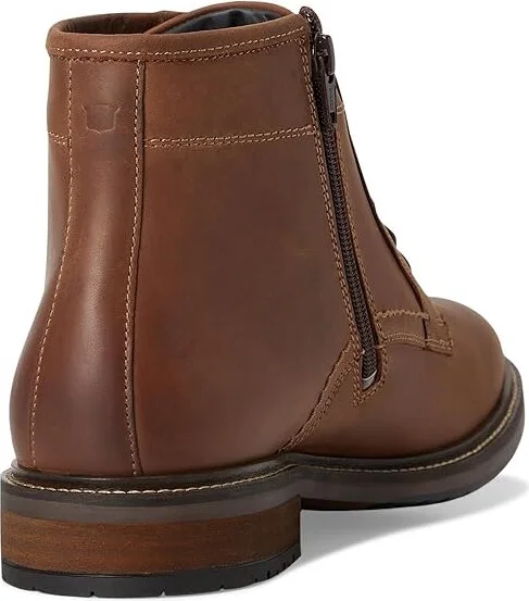 Florsheim Forge Plain Toe Lace Boot Men's Boots Brown Crazy Horse : 9 M (D), Leather - Image 4