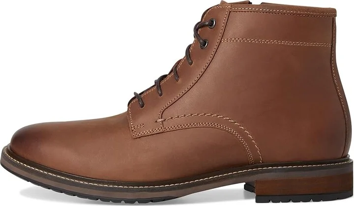 Florsheim Forge Plain Toe Lace Boot Men's Boots Brown Crazy Horse : 9 M (D), Leather - Image 6
