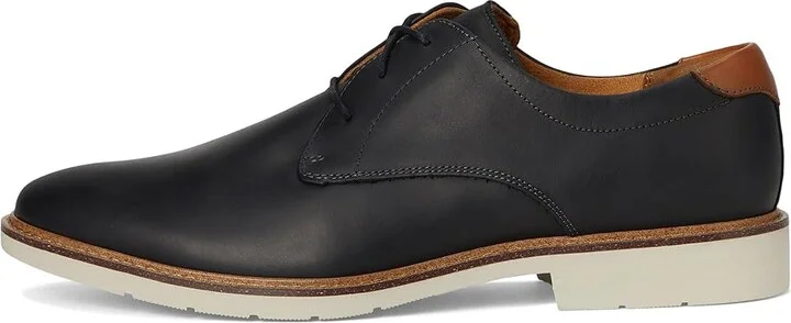 Florsheim Herington Plain Toe Oxford Men's Shoes Black Crazy Horse : 7 M (D), Leather/Rubber - Image 6