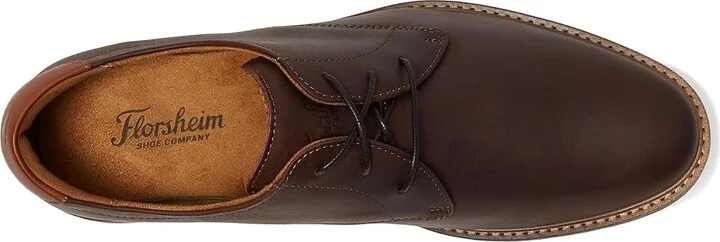Florsheim Herington Plain Toe Oxford Men's Shoes Brown Crazy Horse : 8 M (D), Leather/Rubber - Image 2