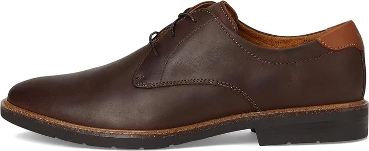Florsheim Herington Plain Toe Oxford Men's Shoes Brown Crazy Horse : 8 M (D), Leather/Rubber - Image 6