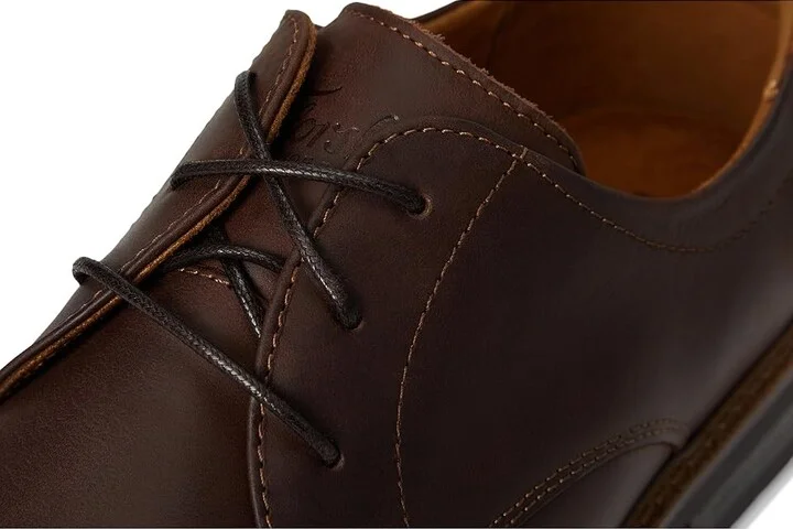 Florsheim Herington Plain Toe Oxford Men's Shoes Brown Crazy Horse : 8 M (D), Leather/Rubber - Image 7