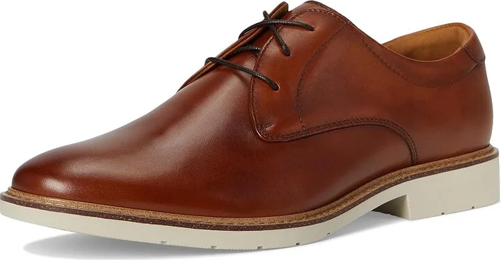 Florsheim Herington Plain Toe Oxford Men's Shoes Coganc : 9.5 W (3E), Leather/Rubber - Image 5