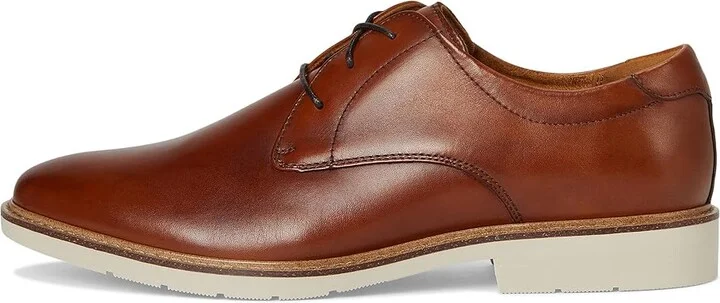 Florsheim Herington Plain Toe Oxford Men's Shoes Coganc : 9.5 W (3E), Leather/Rubber - Image 6