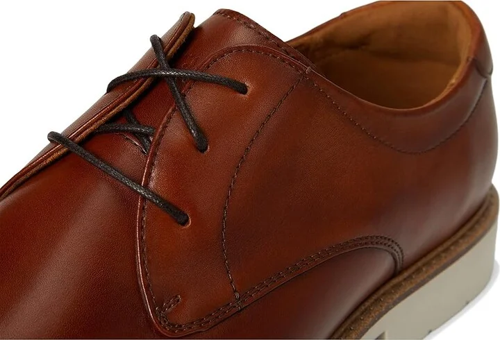 Florsheim Herington Plain Toe Oxford Men's Shoes Coganc : 9.5 W (3E), Leather/Rubber - Image 7