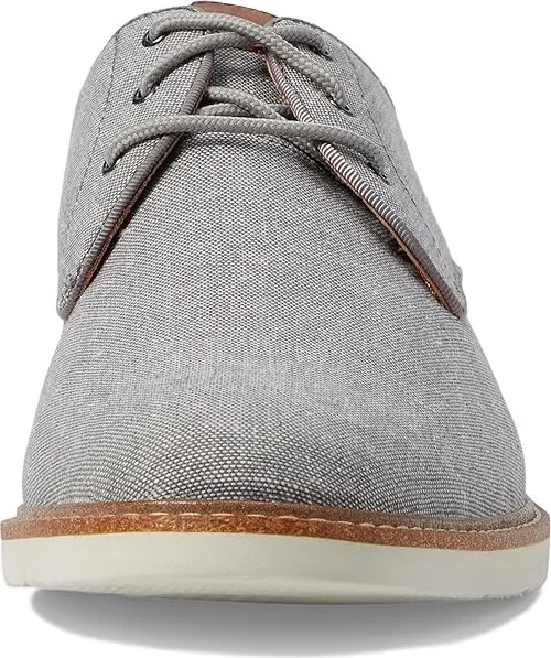 Florsheim Highland Canvas Plain Toe Oxford Men's Shoes Gray Canvas/White Sole : 7 M (D) - Image 6