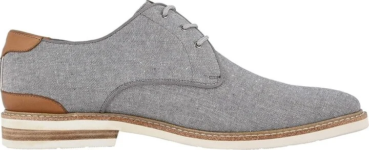 Florsheim Highland Canvas Plain Toe Oxford Men's Shoes Gray Canvas/White Sole : 7 M (D) - Image 8