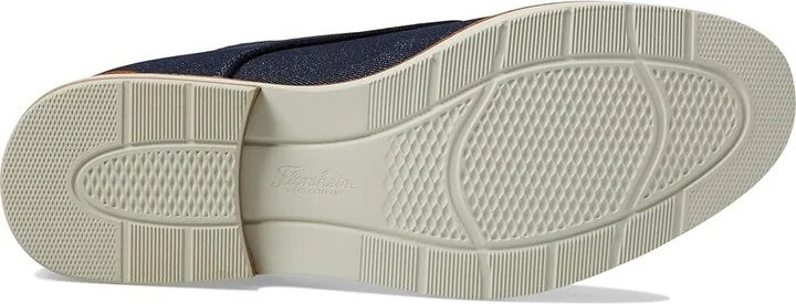 Florsheim Highland Canvas Plain Toe Oxford Men's Shoes Navy Canvas/White Sole : 7 M (D) - Image 4