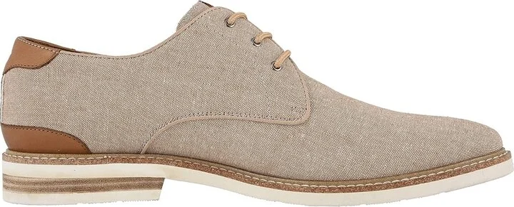 Florsheim Highland Canvas Plain Toe Oxford Men's Shoes Sand Canvas/White Sole : 8 M (D) - Image 8