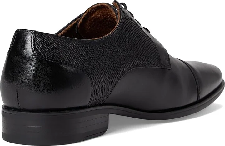 Florsheim Jackson Cap Toe Oxford Men's Shoes Black : 8 M (D), Leather - Image 4