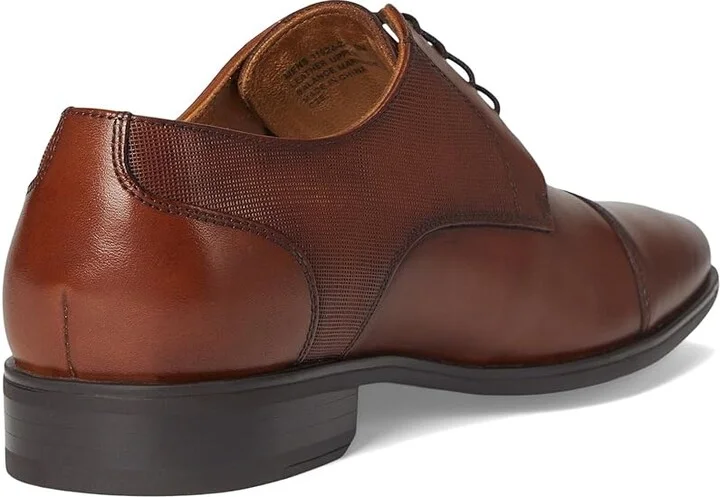 Florsheim Jackson Cap Toe Oxford Men's Shoes Cognac : 8 M (D), Leather - Image 4