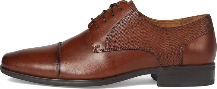 Florsheim Jackson Cap Toe Oxford Men's Shoes Cognac : 8 M (D), Leather - Image 6