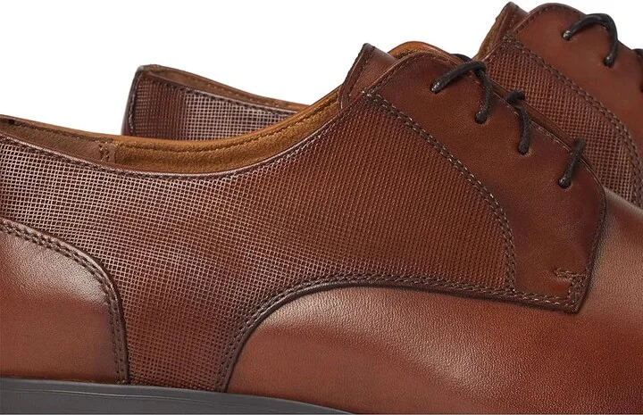Florsheim Jackson Cap Toe Oxford Men's Shoes Cognac : 8 M (D), Leather - Image 7