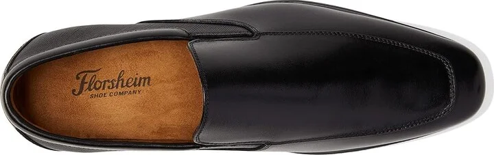 Florsheim Jackson Moc Toe Venetian Men's Shoes Black : 10 M (D), Leather - Image 2