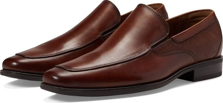 Florsheim Jackson Moc Toe Venetian Men's Shoes Cognac : 10.5 M (D), Leather