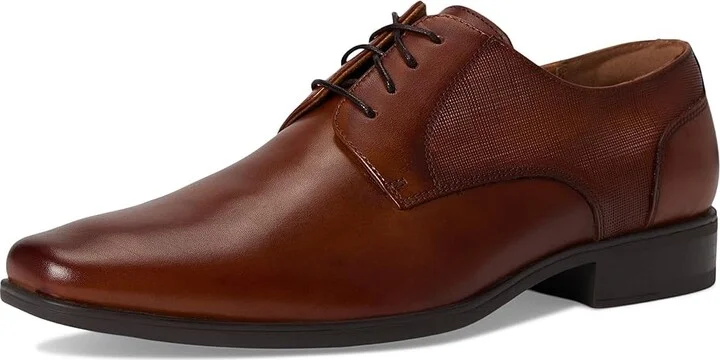 Florsheim Jackson Plain Toe Oxford Men's Shoes Cognac : 8 M (D), Leather - Image 5