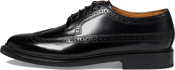 Florsheim Kenmoor Wingtip Oxford Men's Lace Up Wing Tip Shoes Heritage Calf Black : 6 D (M), Leather - Image 7
