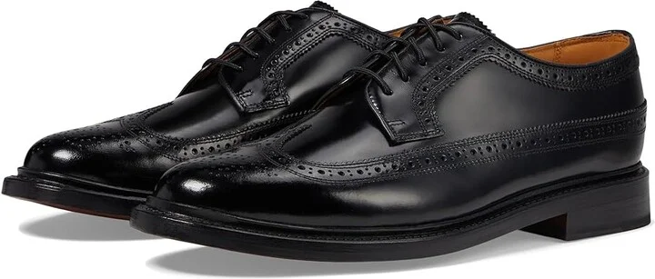 Florsheim Kenmoor Wingtip Oxford Men's Lace Up Wing Tip Shoes Heritage Calf Black : 6 D (M), Leather