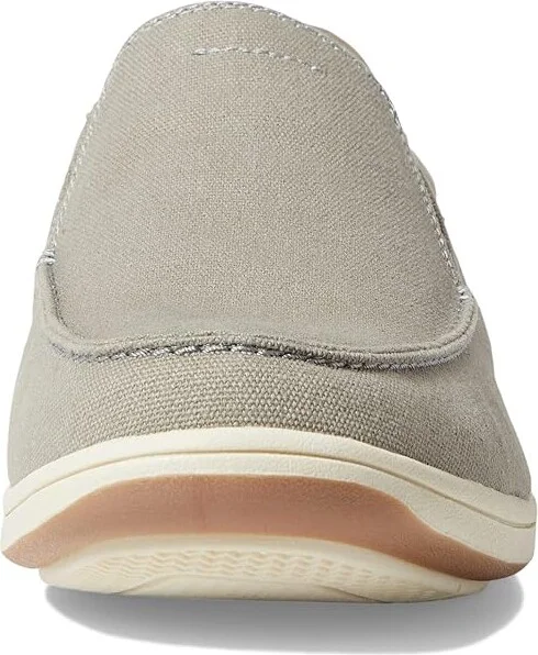 Florsheim Lakeside Canvas Moc Toe Slip-On Men's Shoes Gray Canvas : 7 M (D) - Image 5